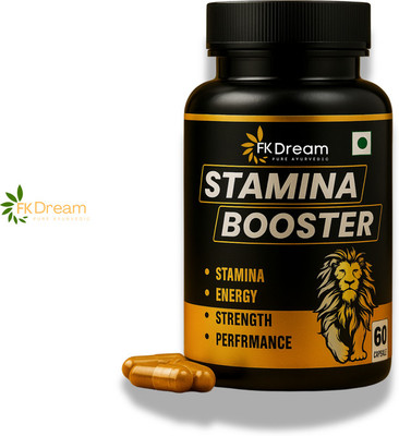 Fkdream Natural Stamina Booster a key element for a vibrant and active life.(60 Capsules)