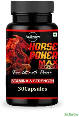 Horse Power Max Capsules Daily Energy Support without Compromise G89(30 Capsules)