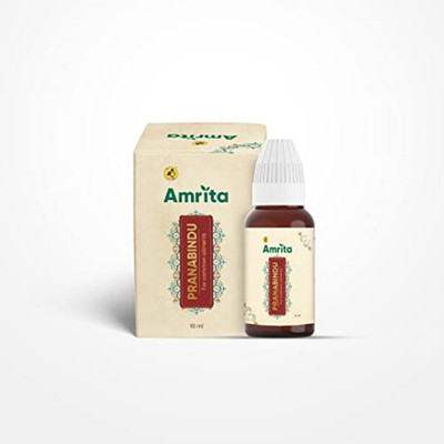amrita Pranabindu - Ayurvedic Liquid Supplement for Wellness & Vitality(10 ml)