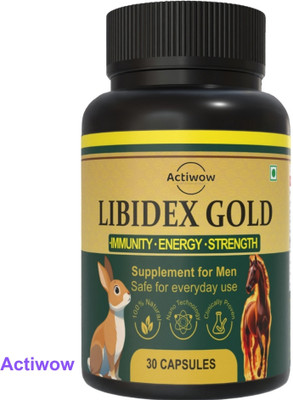 ACTIWOW Libidex Gold for Fatigue Recovery(30 Capsules)