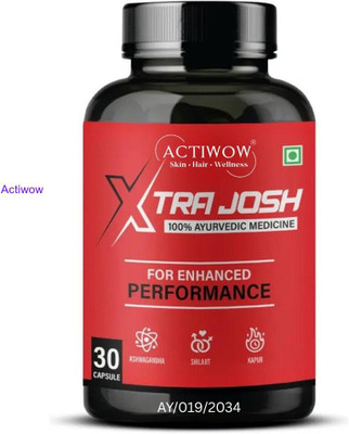 ACTIWOW Xtra Josh Capsules - Engine of Power(30 Capsules)