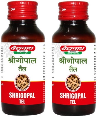 Baidyanath Shrigopal Tail 25 ml (Pack Of 2) Shree gopal Tel(Pack of 2)