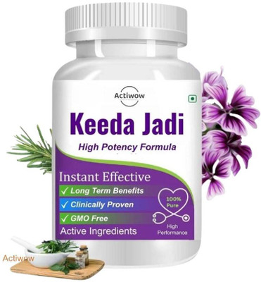 ACTIWOW Keeda Jadi Capsule Herbal Power with Purpose Our 01(30 Capsules)