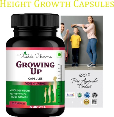 visalak pharma Growing Up Best Ayurvedic Supplement for Height Growth For All Ages