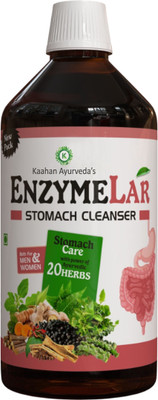 Kaahan Ayurveda's EnzymeLAR with Most Powerful 20 Herbs Formula 400Ml (11 Herbs)(400 ml)