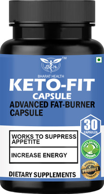 BHARAT HEALTH KETO-FIT ADVANCED FAT-BURNER CAPSULE(30 Capsules)