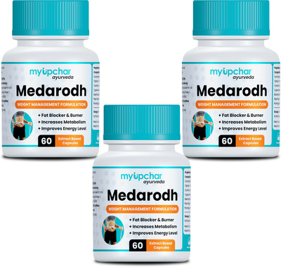 myupchar ayurveda M(Pack of 3, 180 Capsules)