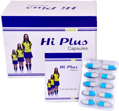 Dr Chopra WiTrust Hi Plus Capsules Grow Tall Naturaly 10no.s(Pack of 10, 10 Capsules)