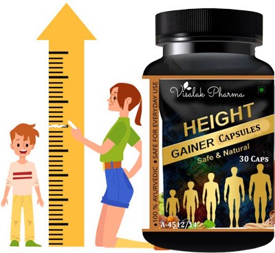 visalak pharma Height Gainer-Height Gainer 30veg Capsule Powerful herbal formula PACK-1