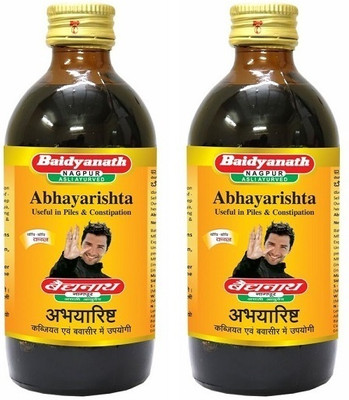 Baidyanath Abhayarishta I Ayurvedic Constipation Relief I 220 ML(Pack of 2, 220 ml)
