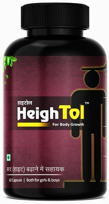 Suraj Herbals HeighTol For Body Growth(60 Capsules)