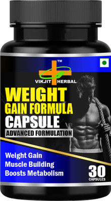 VIKJIT HERBALS WEIGHT GAIN FORMULA CAPSULE(30 Capsules)