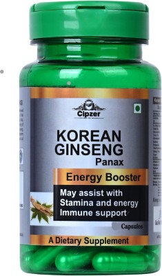 CIPZER KOREAN GINSENG 30CAP|Helps to reduce stress and anxiety to calm the mind