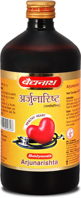 Baidyanath Arjunarishta for Healthy Heart and Digestion, helps to maintains Blood pressure and Sugar Levels |(450 ml)