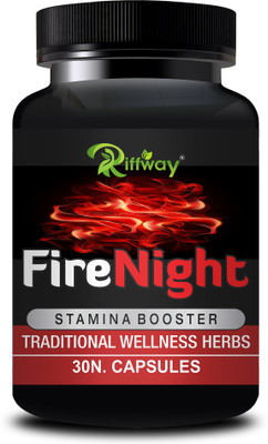 Riffway Fire Night _ Herbal Formula Stamina Capsule For Better Strength(30 Capsules)