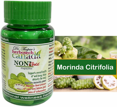 Dr. Thapar's Noni gold for Men/Women | Detoxifier I Improves Immunity | wellness 50+10 Caps(60 Capsules)