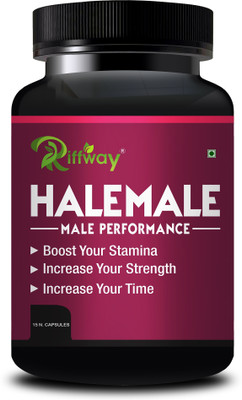 Riffway HaleMale _ Herbal Solution Stamina Capsule For Better Strength(15 Capsules)