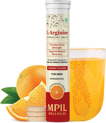 MPIL WELLNESS L-Arginine Helps To Boost Strength , Stamina And Supports Muscle Recovery(15 Tablets)
