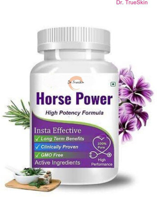 Dr.TrueSkin Horse Power Capsule & Oil With Nature’s Power Herbs(30 Capsules)