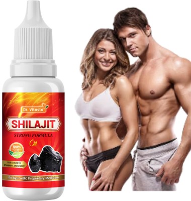 Dr Vitasta Shilajit oil for Strength,Stamina and Endurance