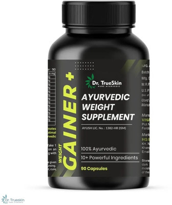 Dr.TrueSkin Weight Gainer+ Capsules Herbal Daily Power Tonic(90 Capsules)
