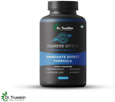 Dr.TrueSkin Thunder Of Zeus with stamina daily vitality recovery(30 Capsules)