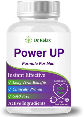 LibidSafe Power Up Capsule with Ayurvedic Herbs - Boost Energy, Vitality Naturally for Men(30 Capsules)