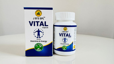Jay Bedi Group J B’S SPL™ Vital Capsule | Boosts Stamina & Energy | Pack Of 60 Capsule(60 Capsules)