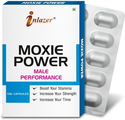 inlazer Moxie Power Shilajit Capsule Restore Endurance & S-exual Stamina
