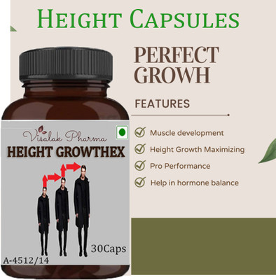 visalak pharma Height Growthex-Height Growthexr cap-sules(30 Capsules)