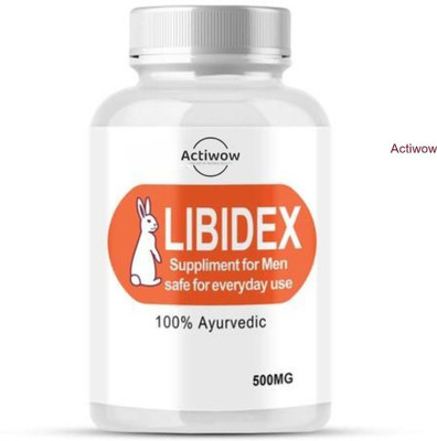 ACTIWOW Libidex Capsules Ayurvedic Energy You Can Count On(30 Capsules)