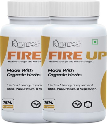 Remitol Fire Up Organic Power Medicine For Men ' Realize Your Power & Effective Result(Pack of 2)