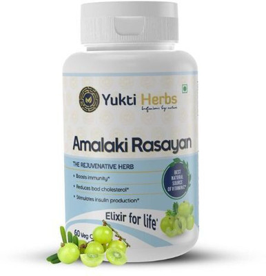 Yukti Herbs Amalaki Rasayan | Rich Source of Vitamin C(60 Capsules)