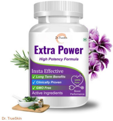 Dr.TrueSkin Extra Power Capsules For Increased Physical Strength(30 Capsules)