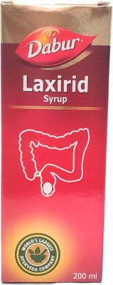 Dabur LAXIRID SYRUP 200ML (PACK OF 2)(AYURVEDIC CONSTIPATION SYRUP)(Pack of 2)