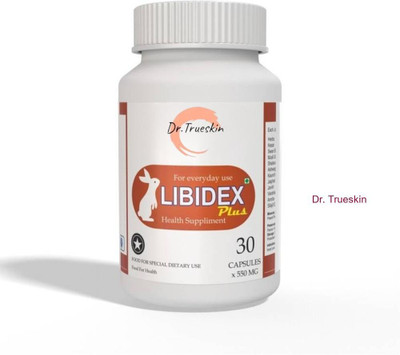 Dr.TrueSkin Libidex Capsules - 30-Day Performance & Energy Boost(30 Capsules)