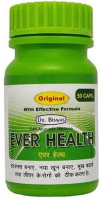 DR BISWAS Ever Health Capsule(Pack of 3, 50 Capsules)