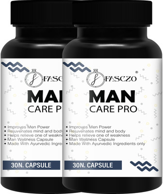 Fasczo Man Care Pro Health Power Tablets For Men ' Realize Your Power' Effective Result(Pack of 2, 60 Capsules)