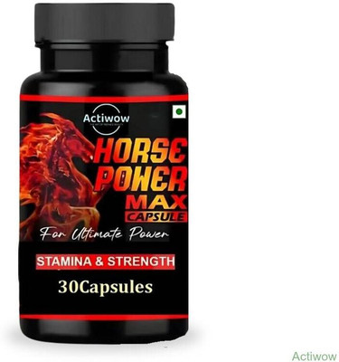 Horse Power Max Capsules For Men Who Want More Energy & Stamina S56(30 Capsules)