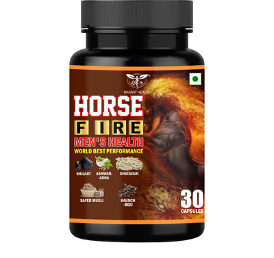 BHARAT HEALTH H0RSE F1RE CAPSULES(30 Capsules)