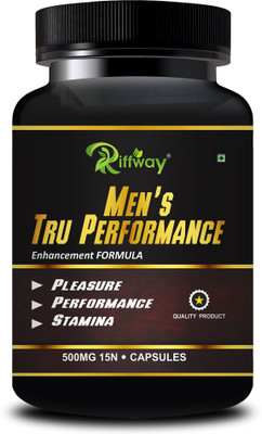 Riffway TruPerformance _ Herbal Formulation Stamina Capsule For Better Strength(15 Capsules)