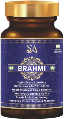 Sire Ayurveda Brahmi Pure Herbs for Mind Wellness | Helps Improves Alertness 60 Tablets