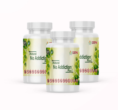 srpn No Addiction Plus Powder For Alcohol Deaddiction Addiction Killer Pack Of 3(Pack of 3, 120 g)