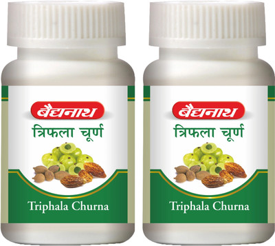 Baidyanath Triphala Churna, Improves Bowel Movement & Indigestion, Constipation and Digestive Disorders | Effective in Tridoshashamak and Eye disorders | Pack of 2(Pack of 2, 480 g)