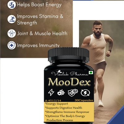 visalak pharma Moo-dex Herbal Capsules Pack-1(30 Capsules)