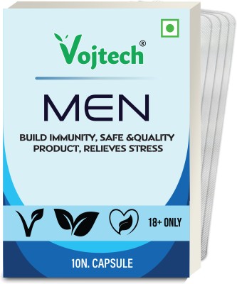 Vojtech Men Wellness Power Capsules For Men \ Good For Health \ Stress Reliefe(Pack of 4)