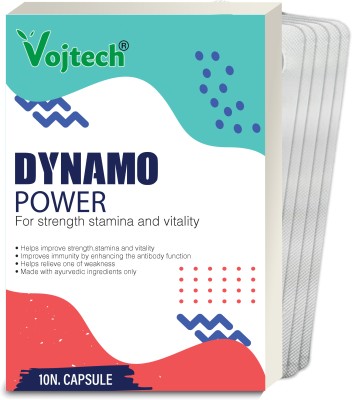 Vojtech Dynamo Men Wellness Capsule Elevate Your Energy From Low To High / Stamina(Pack of 5)