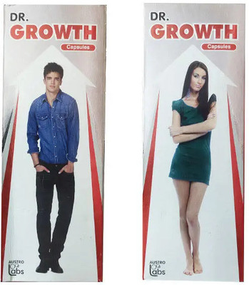 Austro Labs Growth Capsules improve digestion and activate growth glands of the body.(Pack of 2, 60 Capsules)