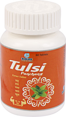 BIOLIFE Tulsi Panchang Extract Tab Pack of 3(Pack of 3, 180 Tablets)