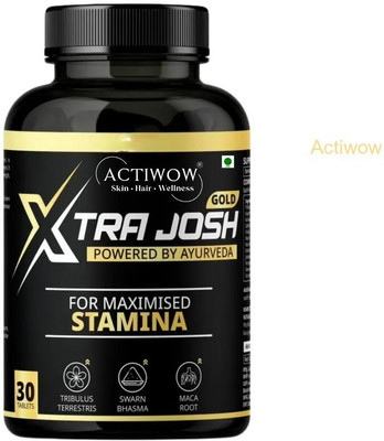 ACTIWOW Xtra Josh Gold Capsules with Herbal Power(30 Capsules)